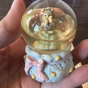Vintage Dreamsicle Cherub Angel Christmas Globe